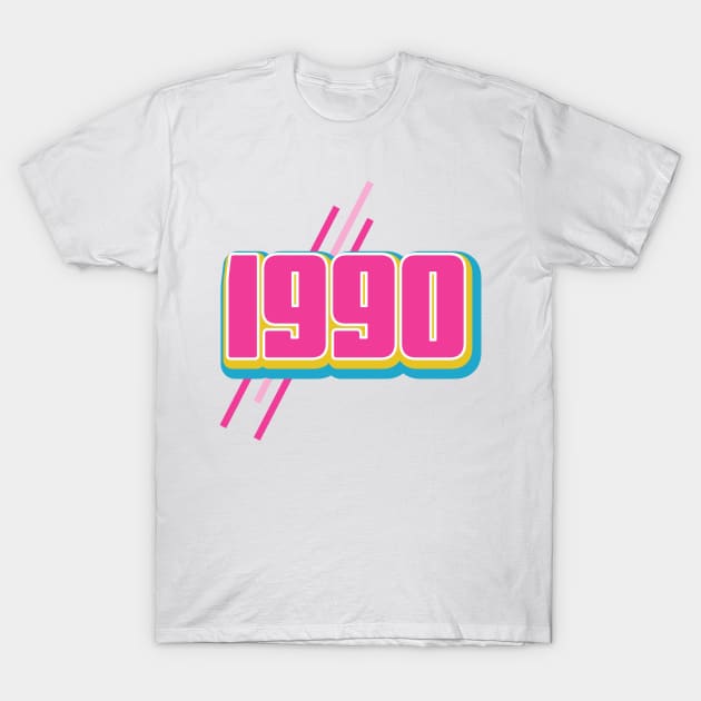 1990 T-Shirt by nickemporium1